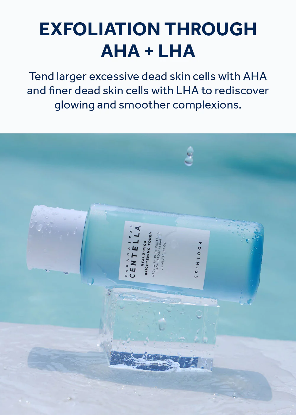 SKIN1004 Madagascar Centella Hyalu-Cica Brightening Toner 210ml - Image 3