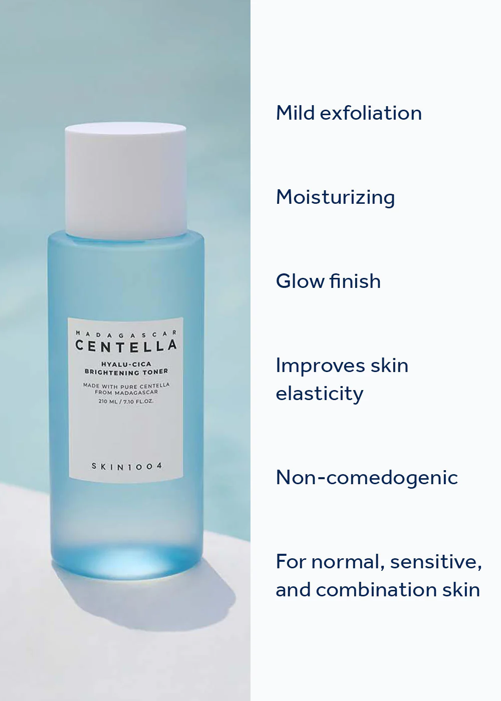 SKIN1004 Madagascar Centella Hyalu-Cica Brightening Toner 210ml - Image 4