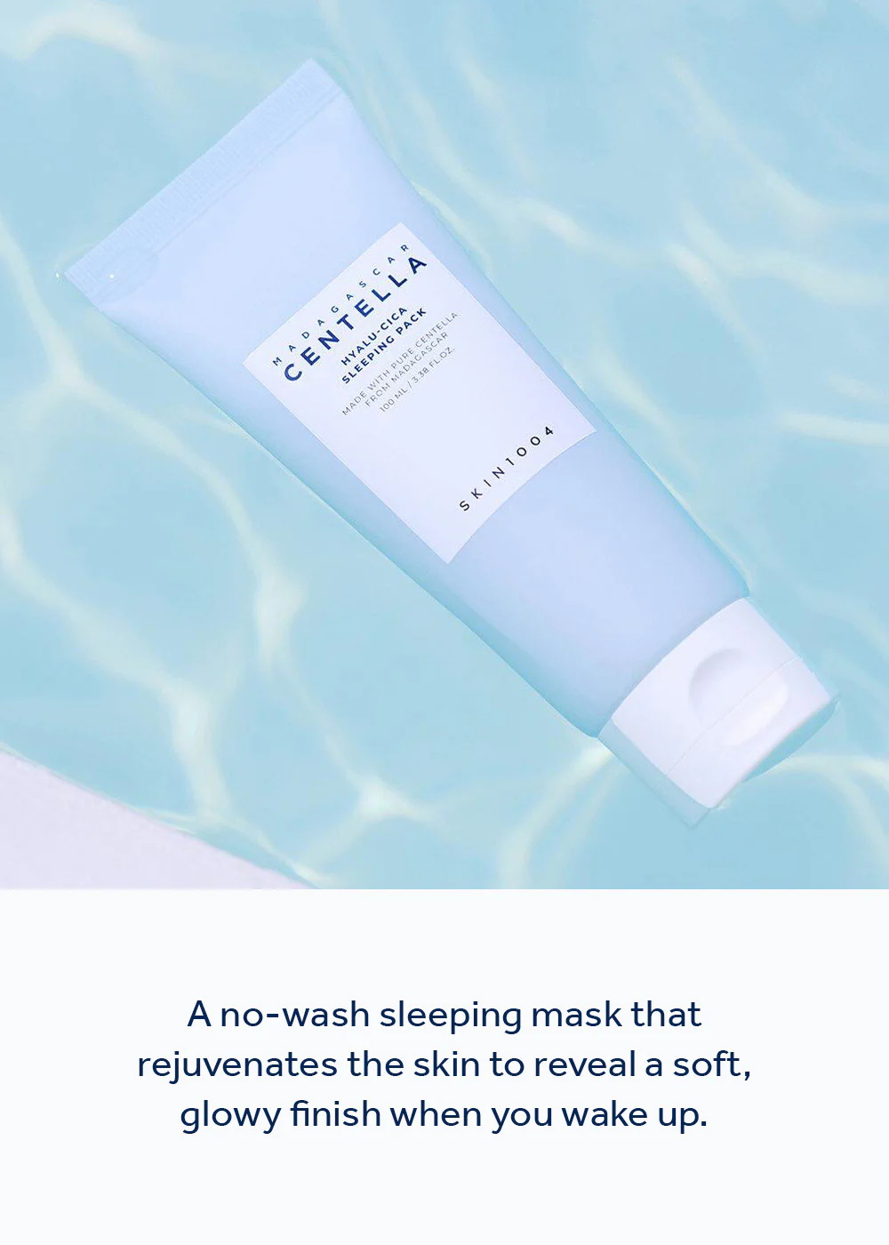 SKIN1004 Madagascar Centella Hyalu-Cica Sleeping Pack 100ml - Image 2
