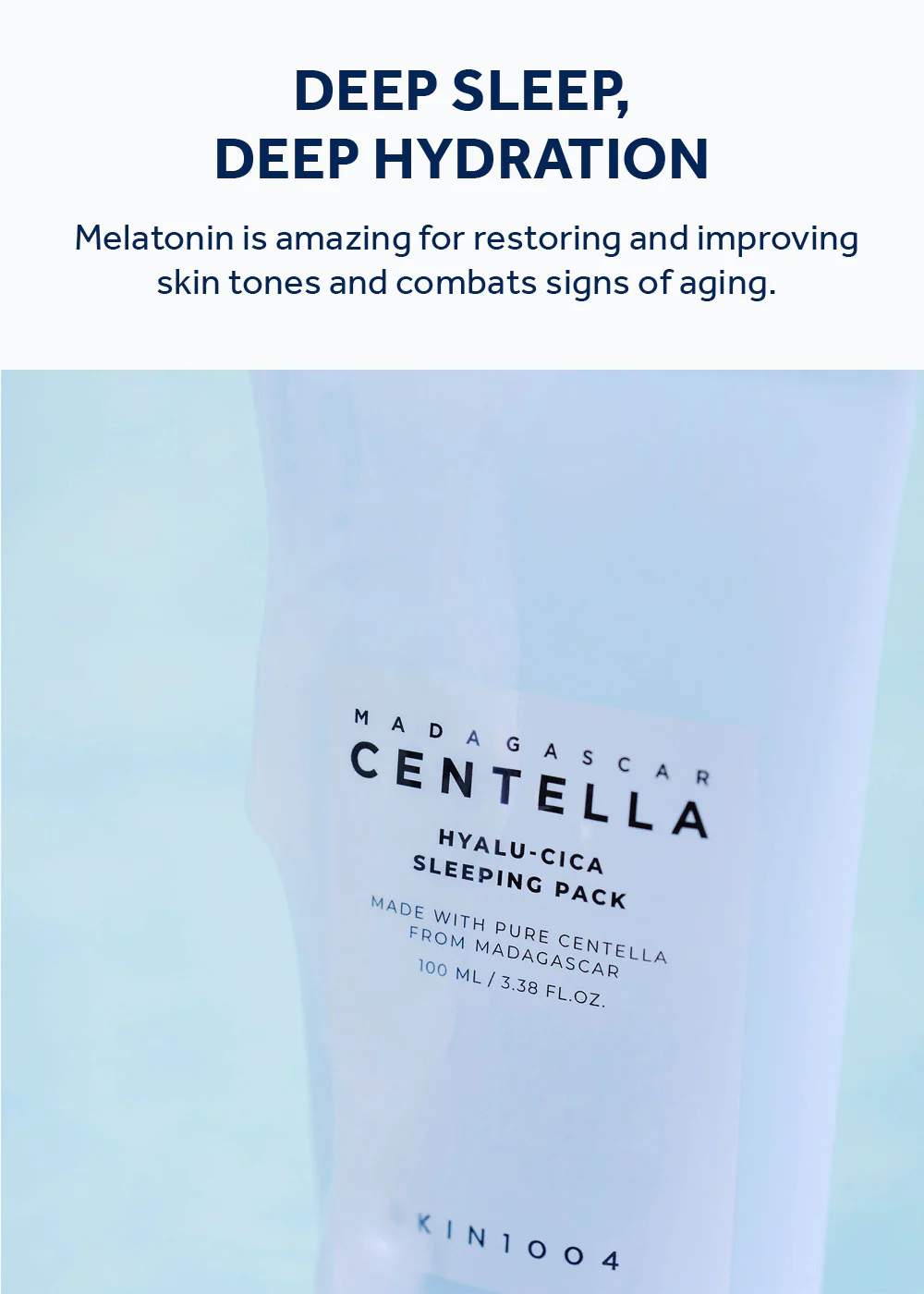 SKIN1004 Madagascar Centella Hyalu-Cica Sleeping Pack 100ml - Image 3