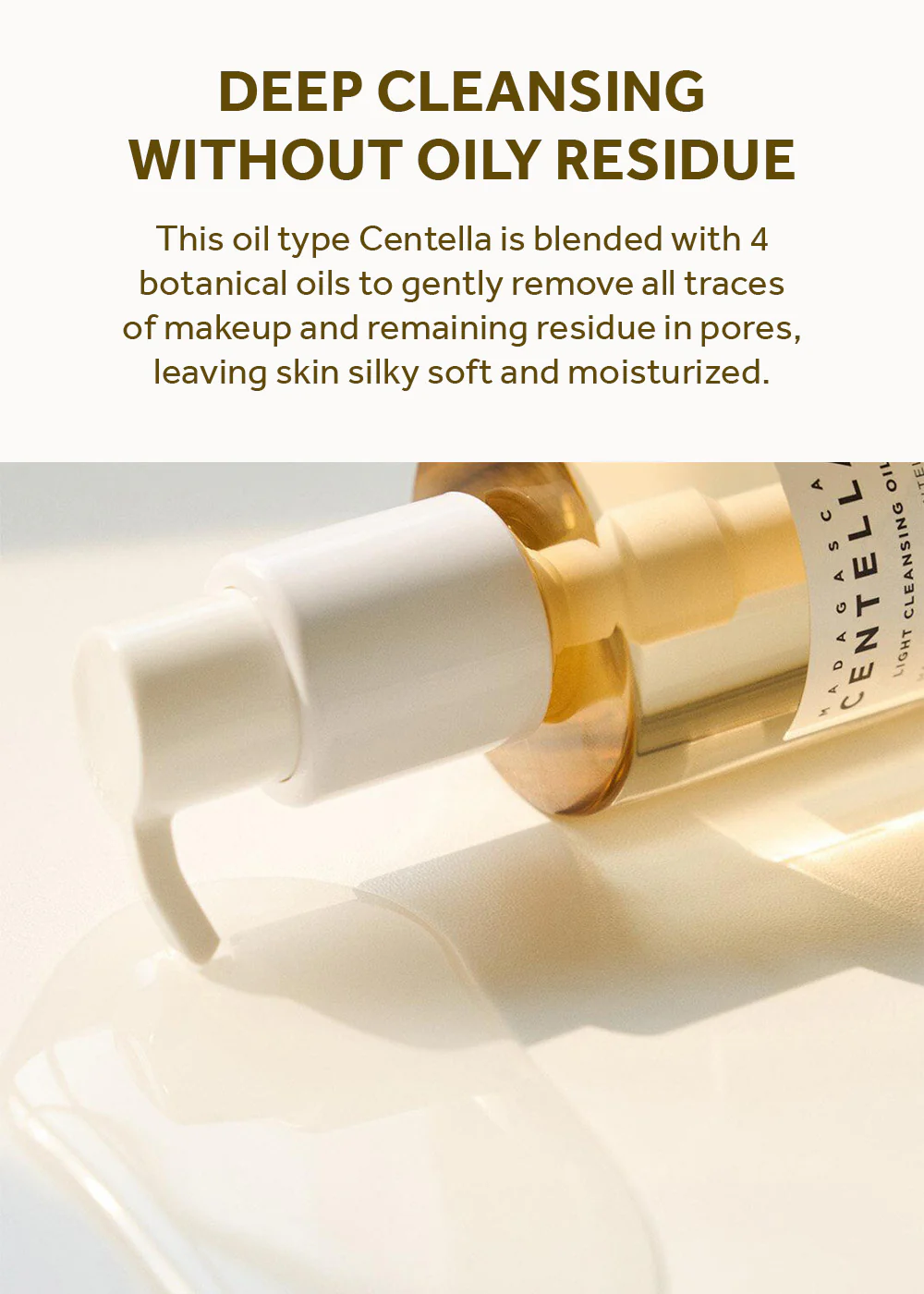 SKIN1004 Madagascar Centella Light Cleansing Oil 200ml - Image 3