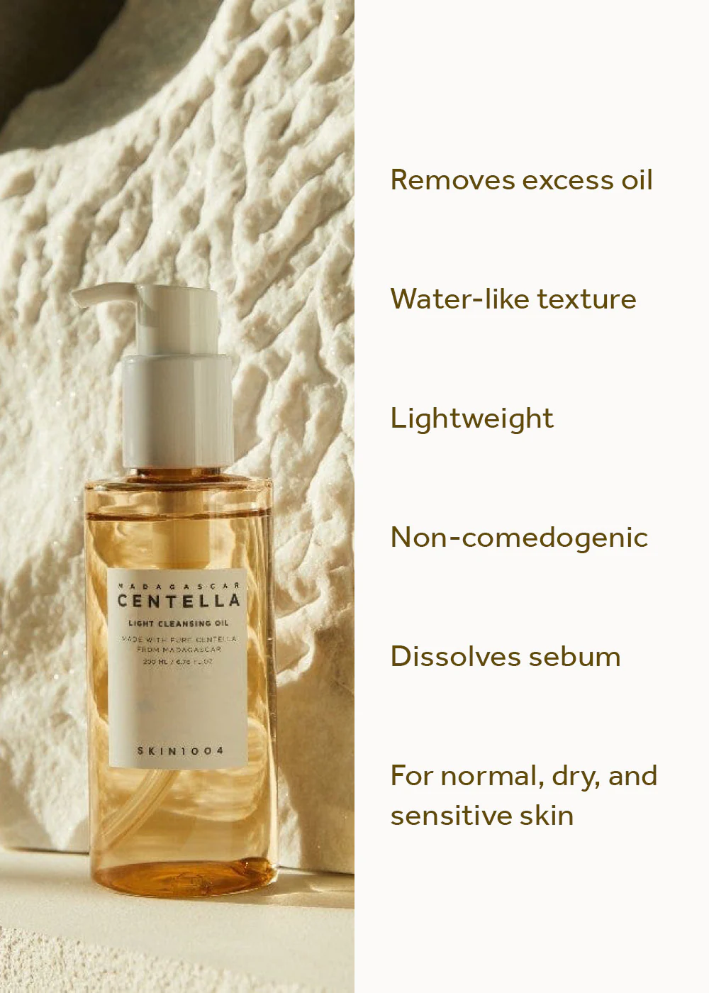 SKIN1004 Madagascar Centella Light Cleansing Oil 200ml - Image 4