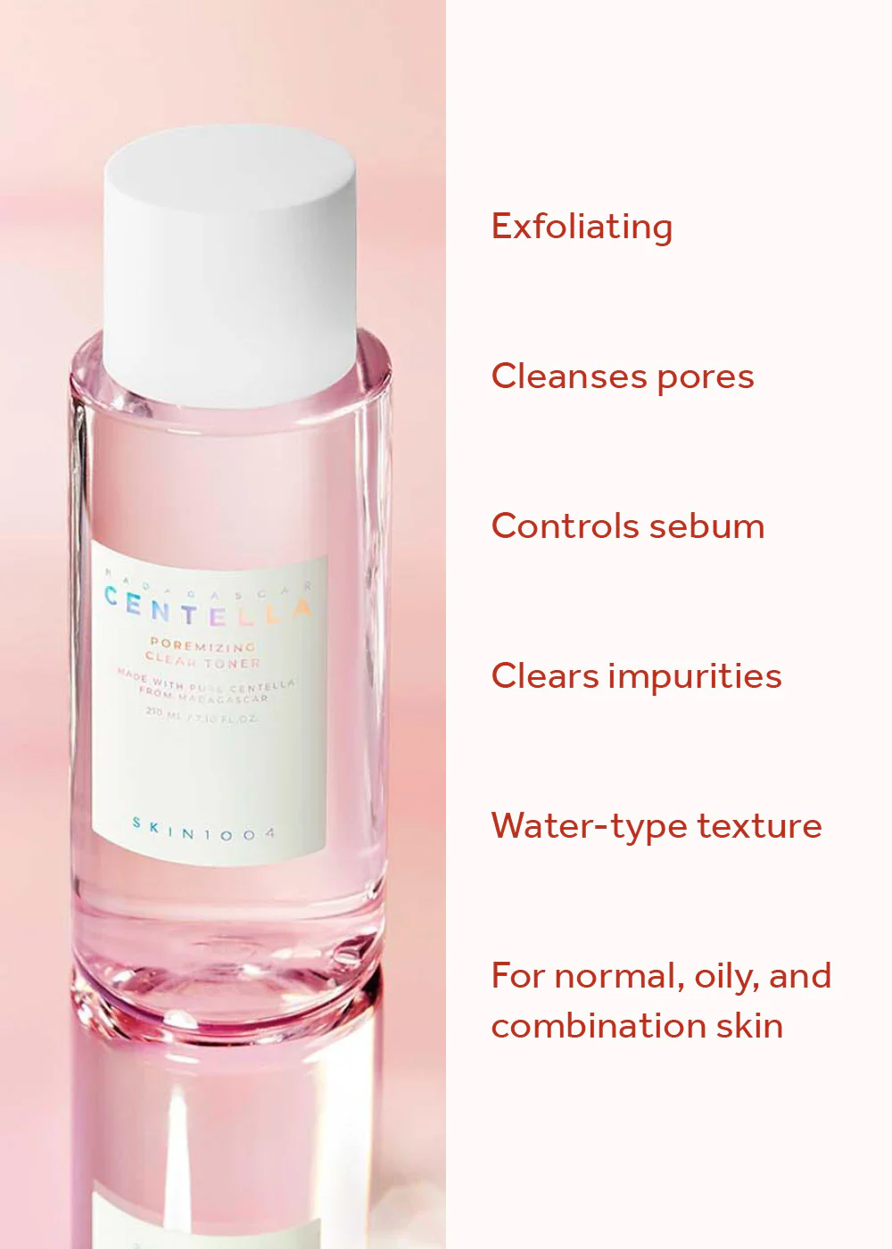 SKIN1004 Madagascar Centella Poremizing Clear Toner 210ml - Image 4