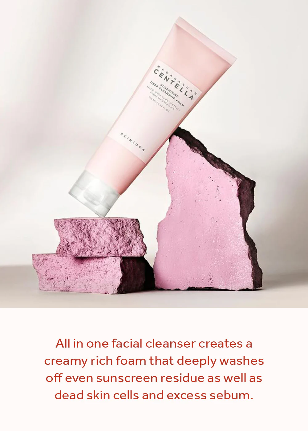 SKIN1004 Madagascar Centella Poremizing Deep Cleansing Foam 125ml - Image 2