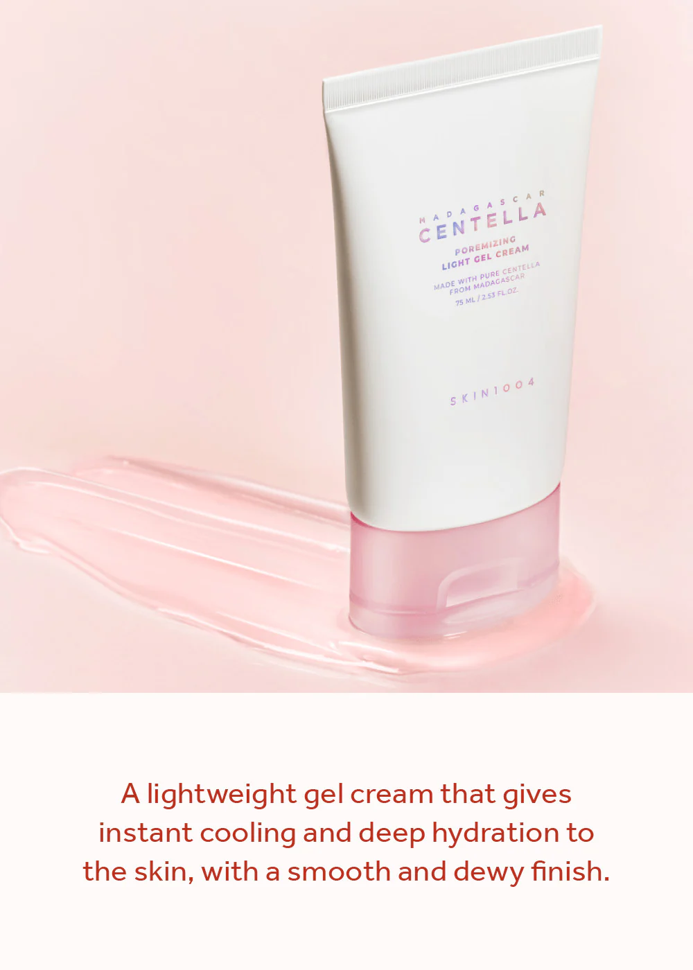 SKIN1004 Madagascar Centella Poremizing Light Gel Cream 75ml - Image 2