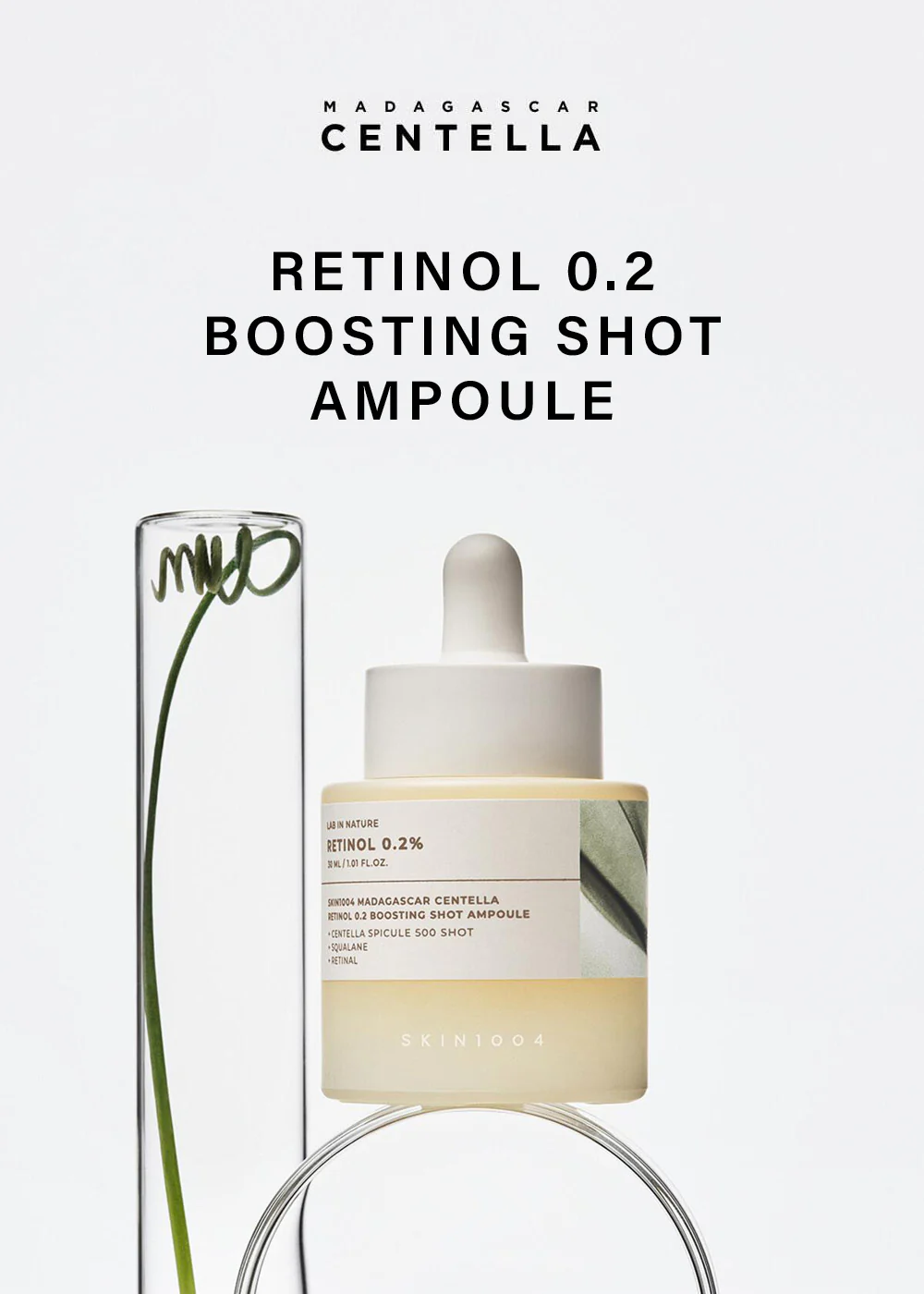 SKIN1004 Madagascar Centella Retinol 0.2 Boosting Shot Ampoule 30ml - Image 2