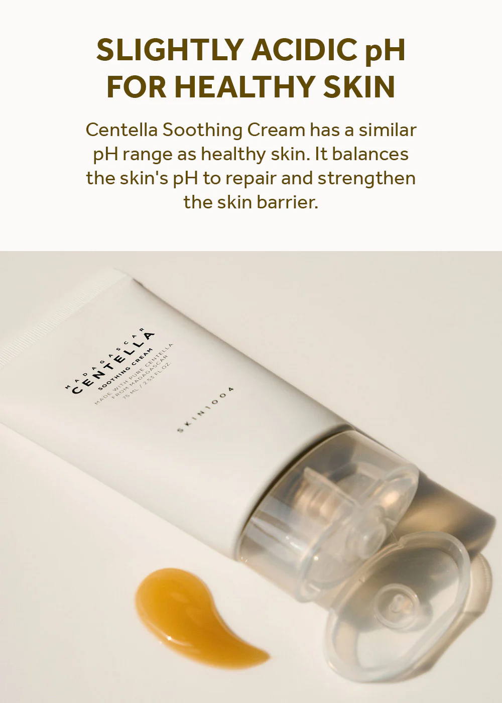 SKIN1004 Madagascar Centella Soothing Cream 75ml - Image 3