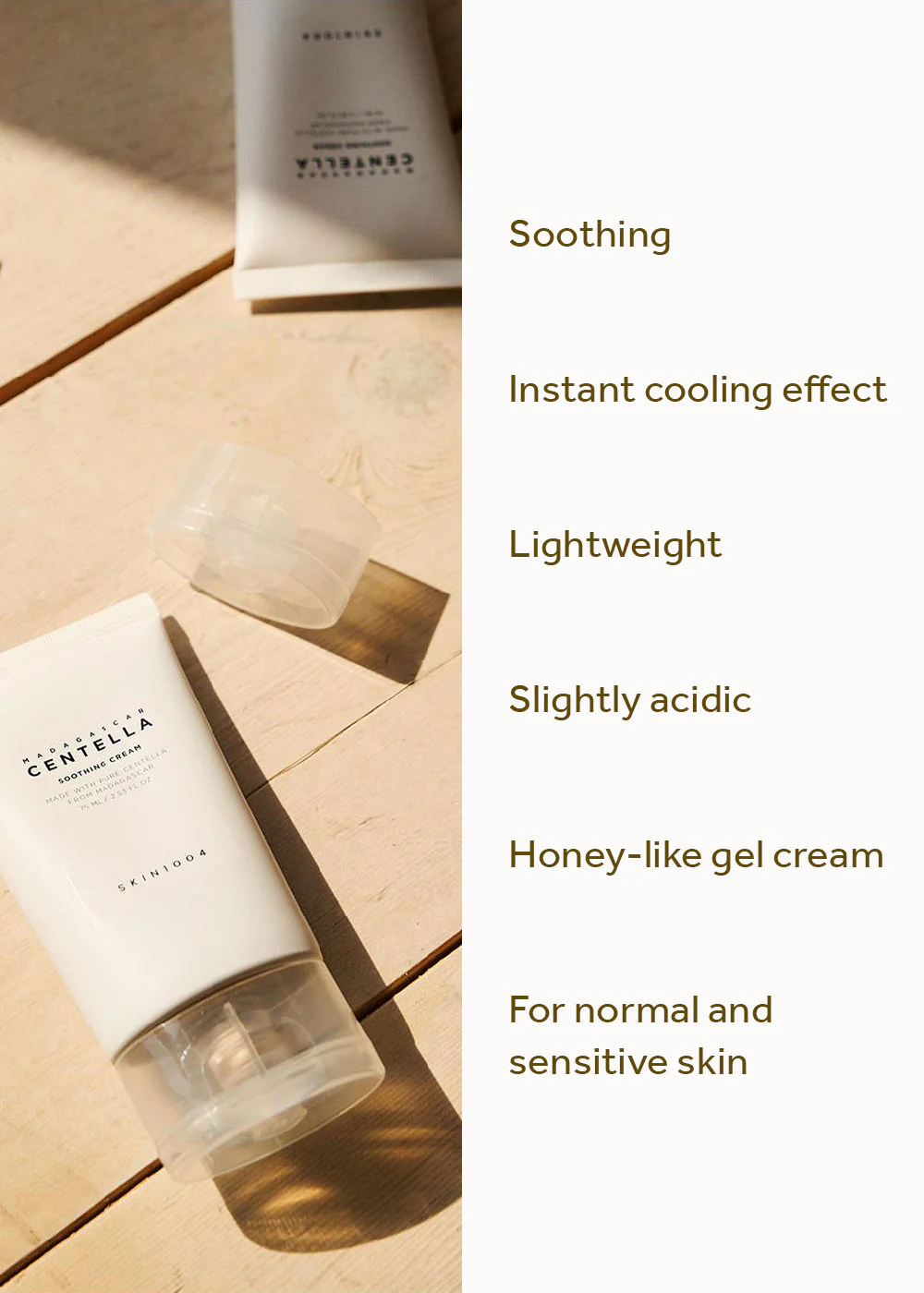 SKIN1004 Madagascar Centella Soothing Cream 75ml - Image 4