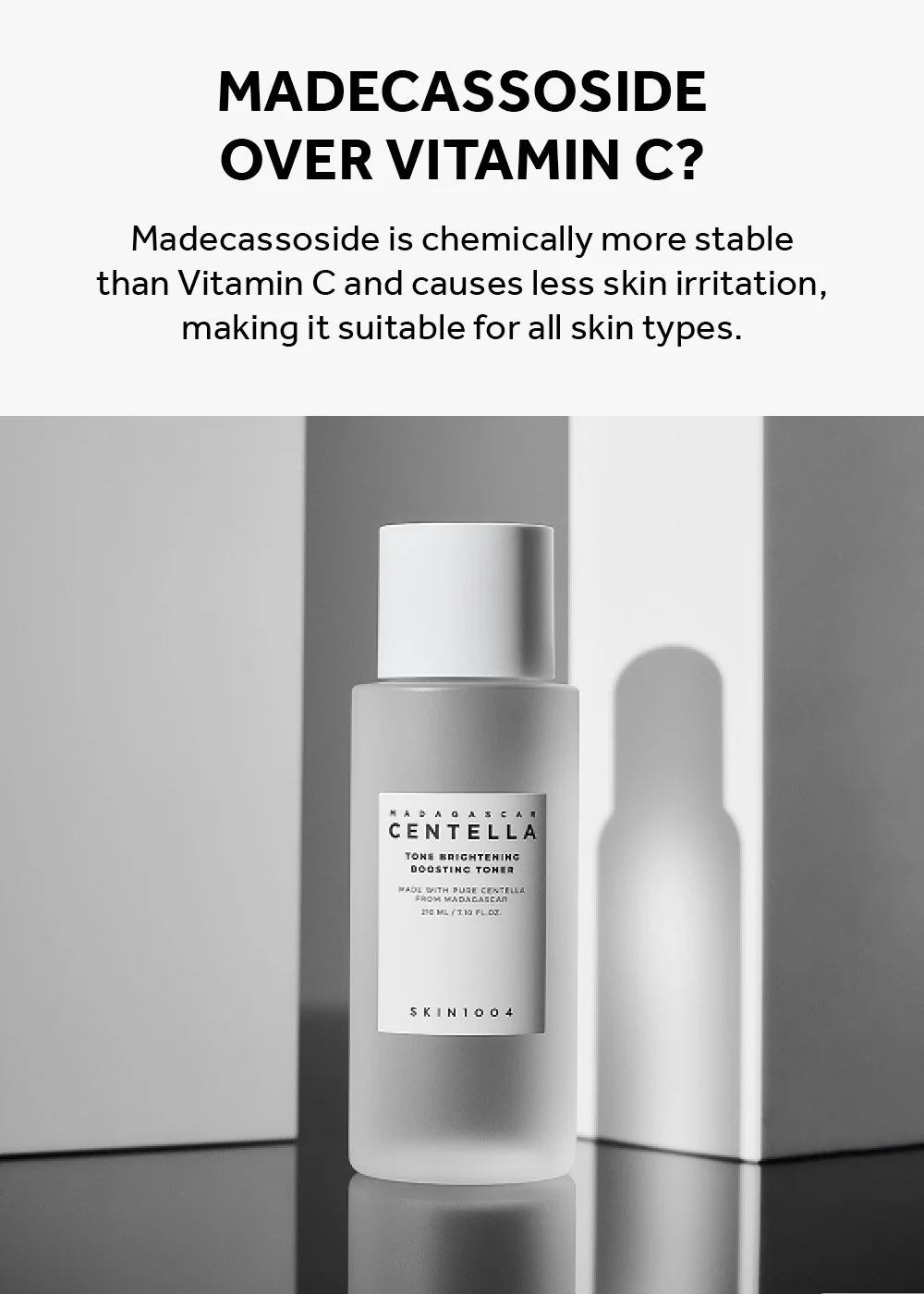 SKIN1004 Madagascar Centella Tone Brightening Boosting Toner 210ml - Image 3