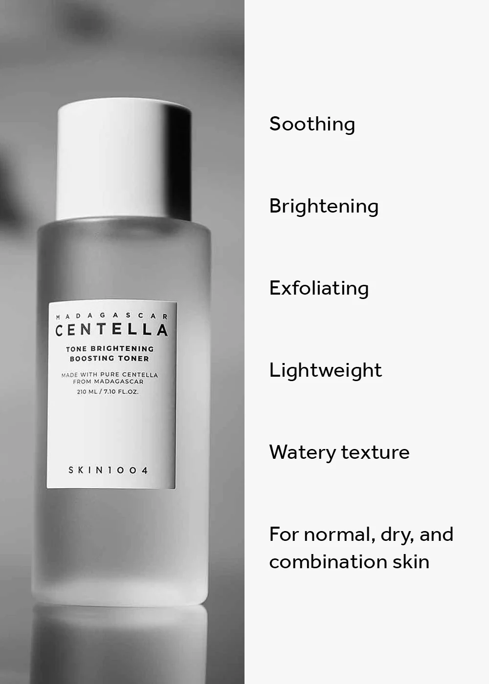 SKIN1004 Madagascar Centella Tone Brightening Boosting Toner 210ml - Image 4