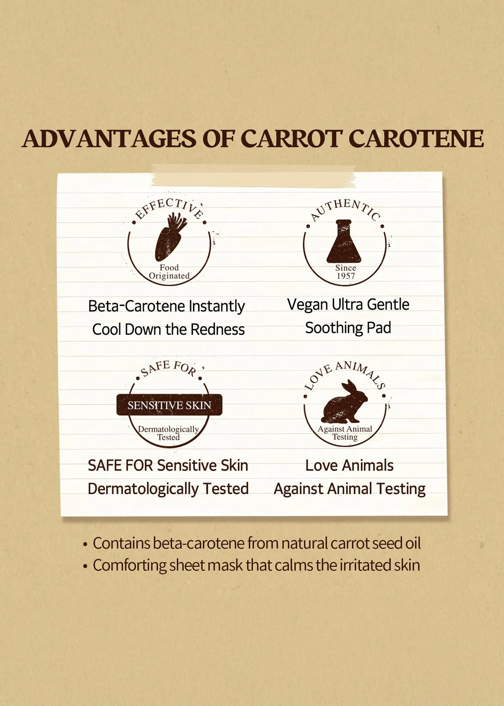 SKINFOOD Carrot Carotene Mask (1 Mask) - Image 6