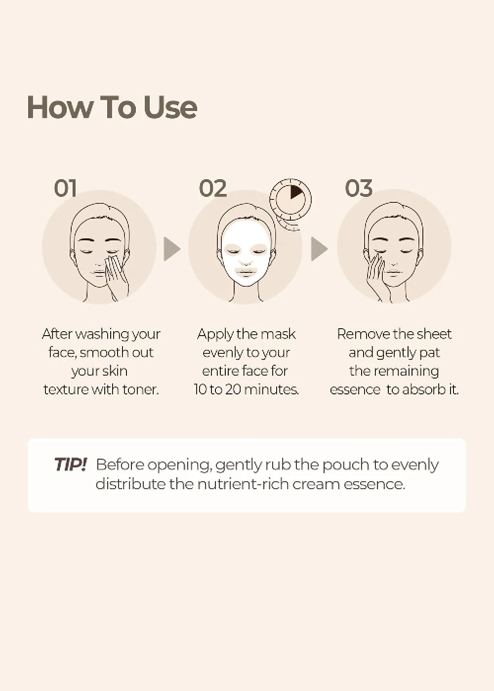 SKINFOOD Rice Brightening Mask (1 Mask) - Image 8