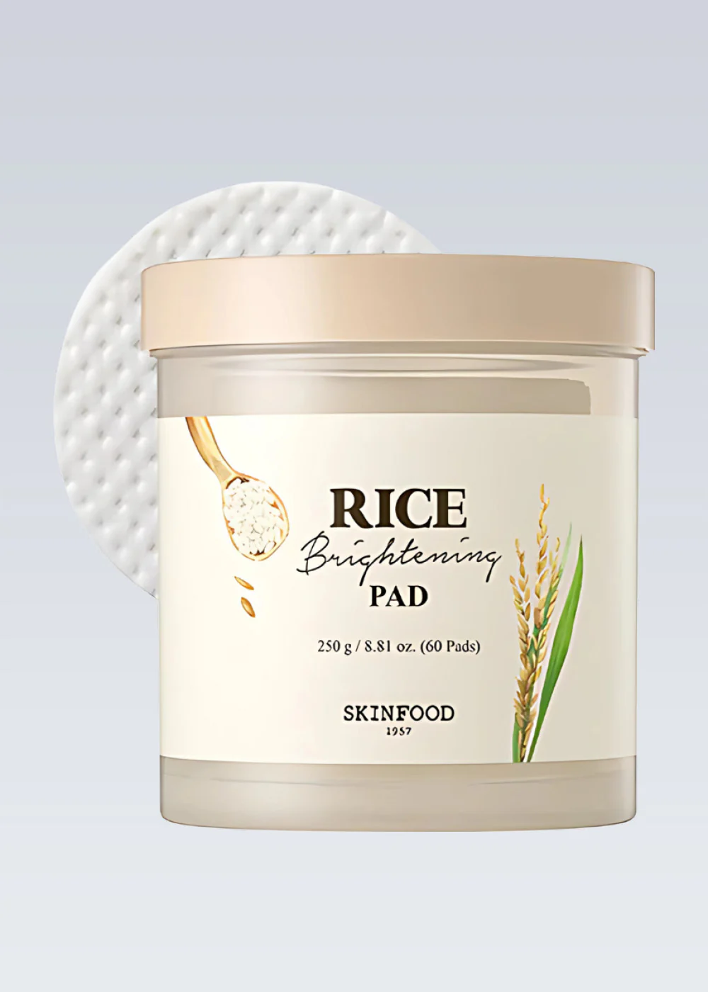SKINFOOD Rice Brightening Pad (60 Pads)