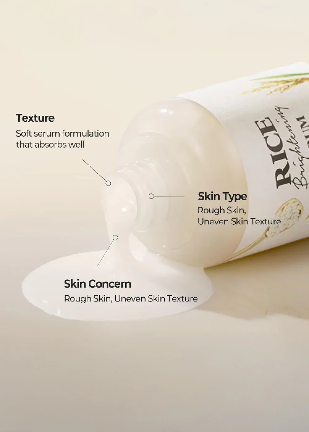 SKINFOOD Rice Brightening Serum 55ml - Image 6