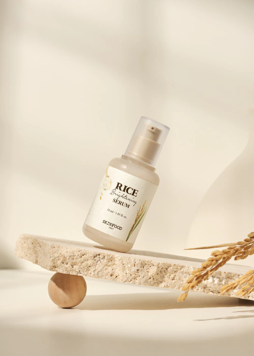 SKINFOOD Rice Brightening Serum 55ml - Image 9