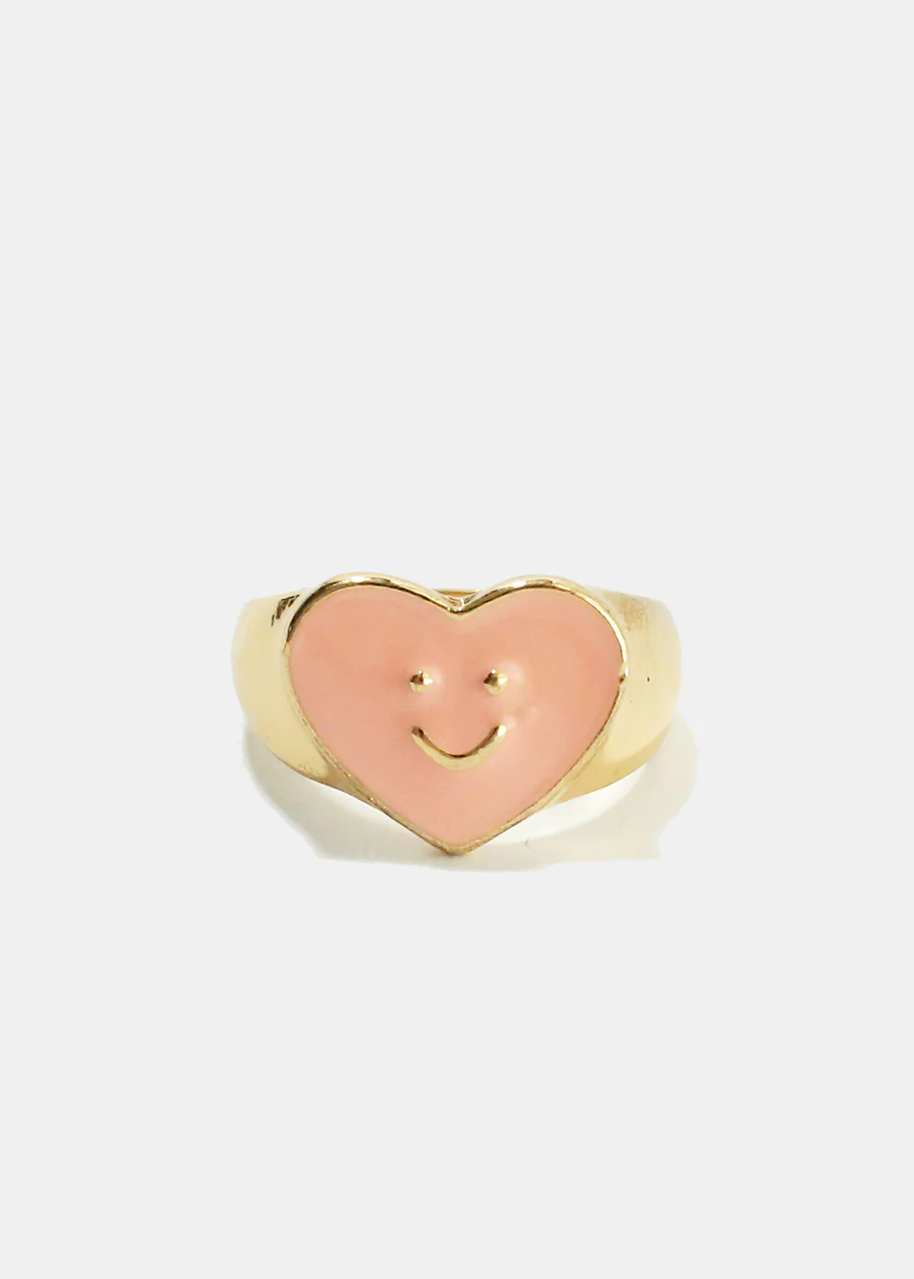 Smiley Colored Enamel Ring - Image 2