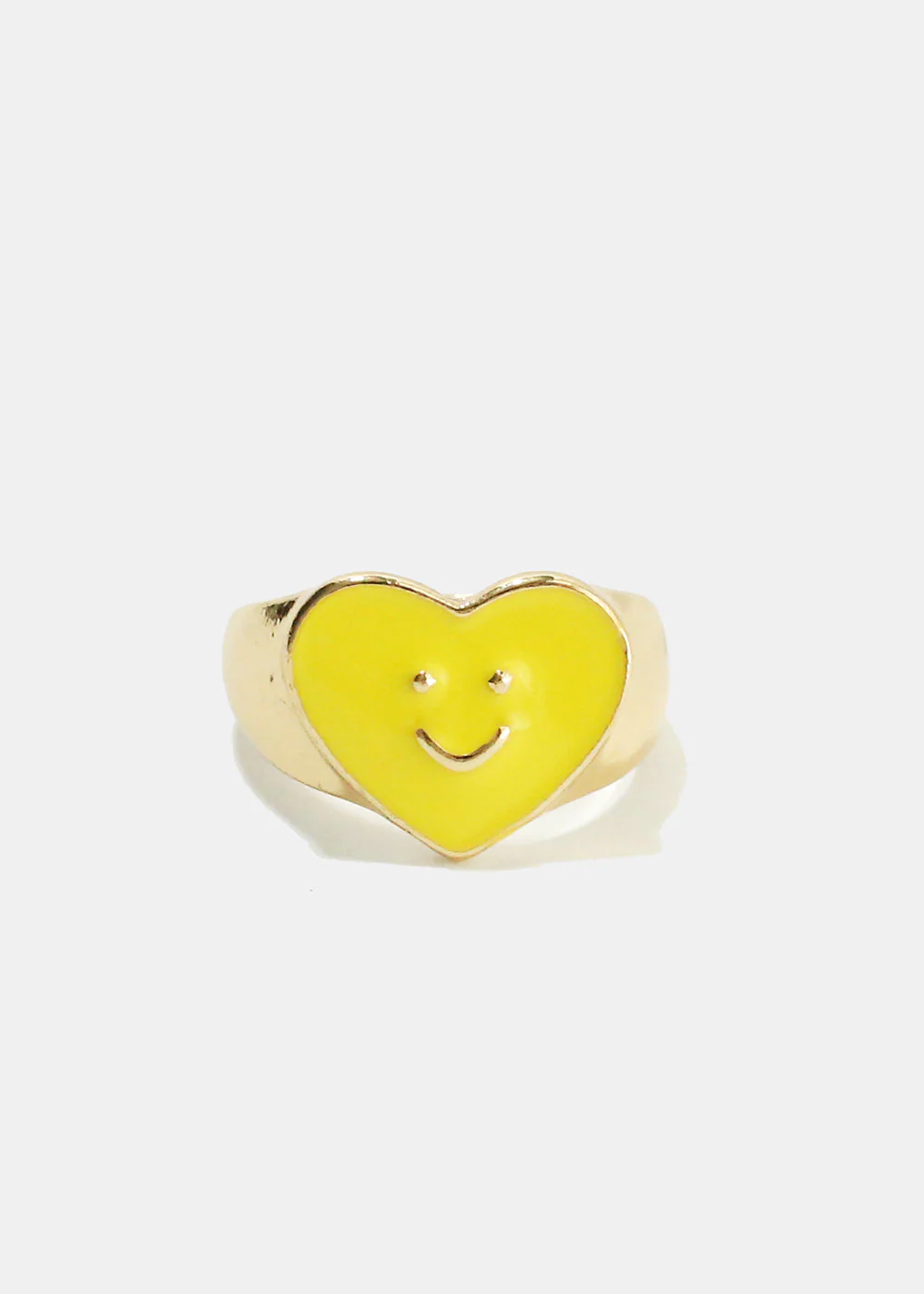 Smiley Colored Enamel Ring - Image 5