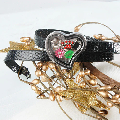 Snow Flake Locket Charm - Image 5
