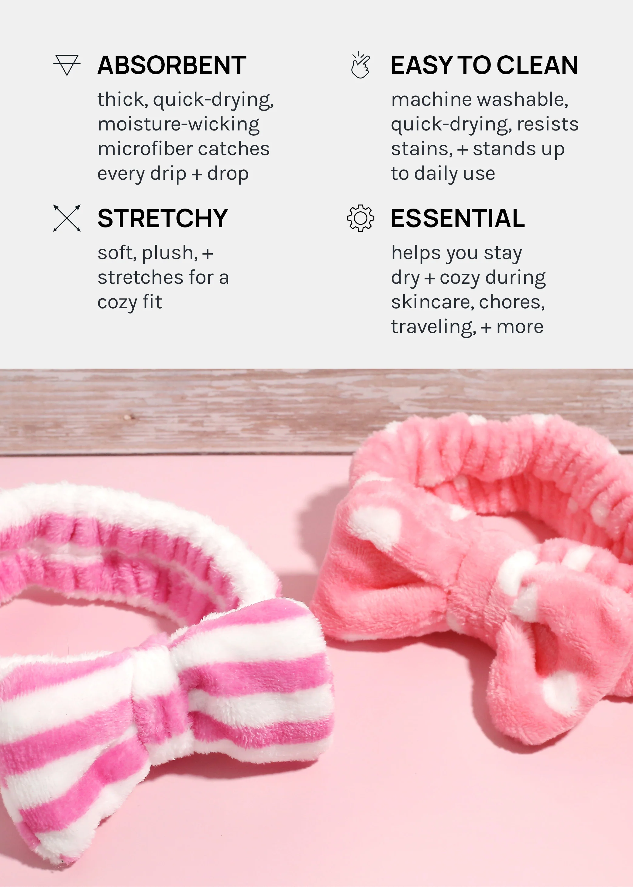 AOA Soft + Plush Headband - Image 2