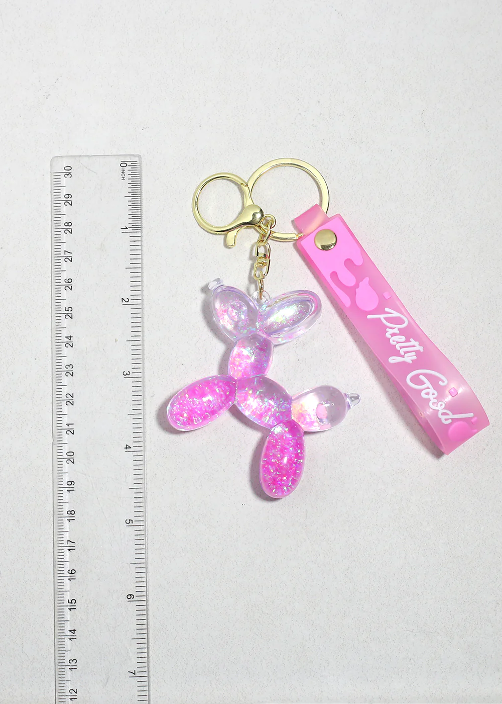 Sparkle Pup Balloon Charm Bag Charm - Image 6