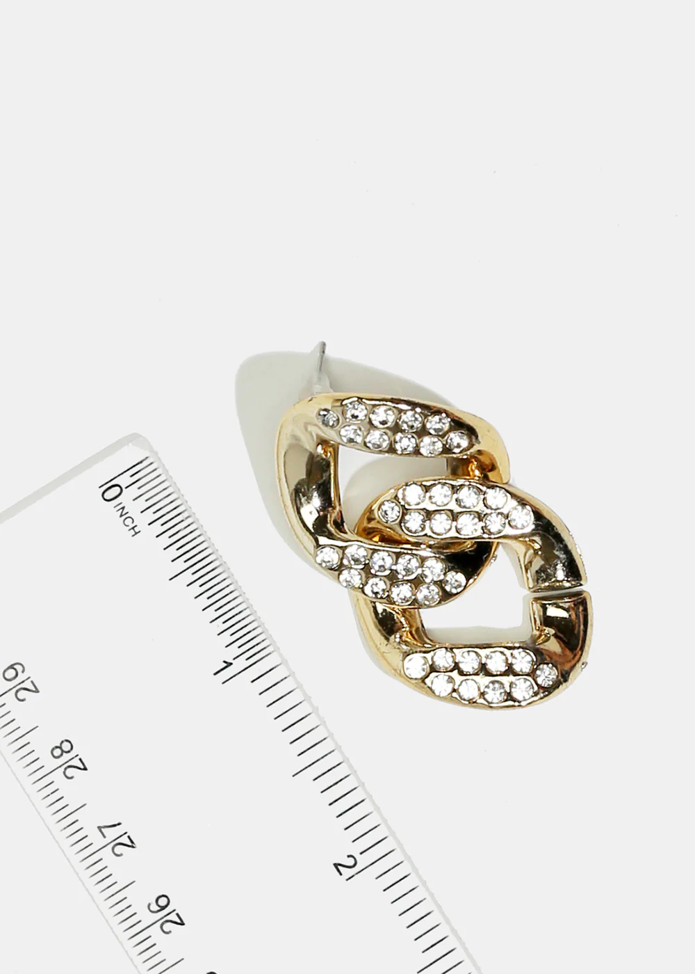 Sparkly Chain Earrings - Image 3
