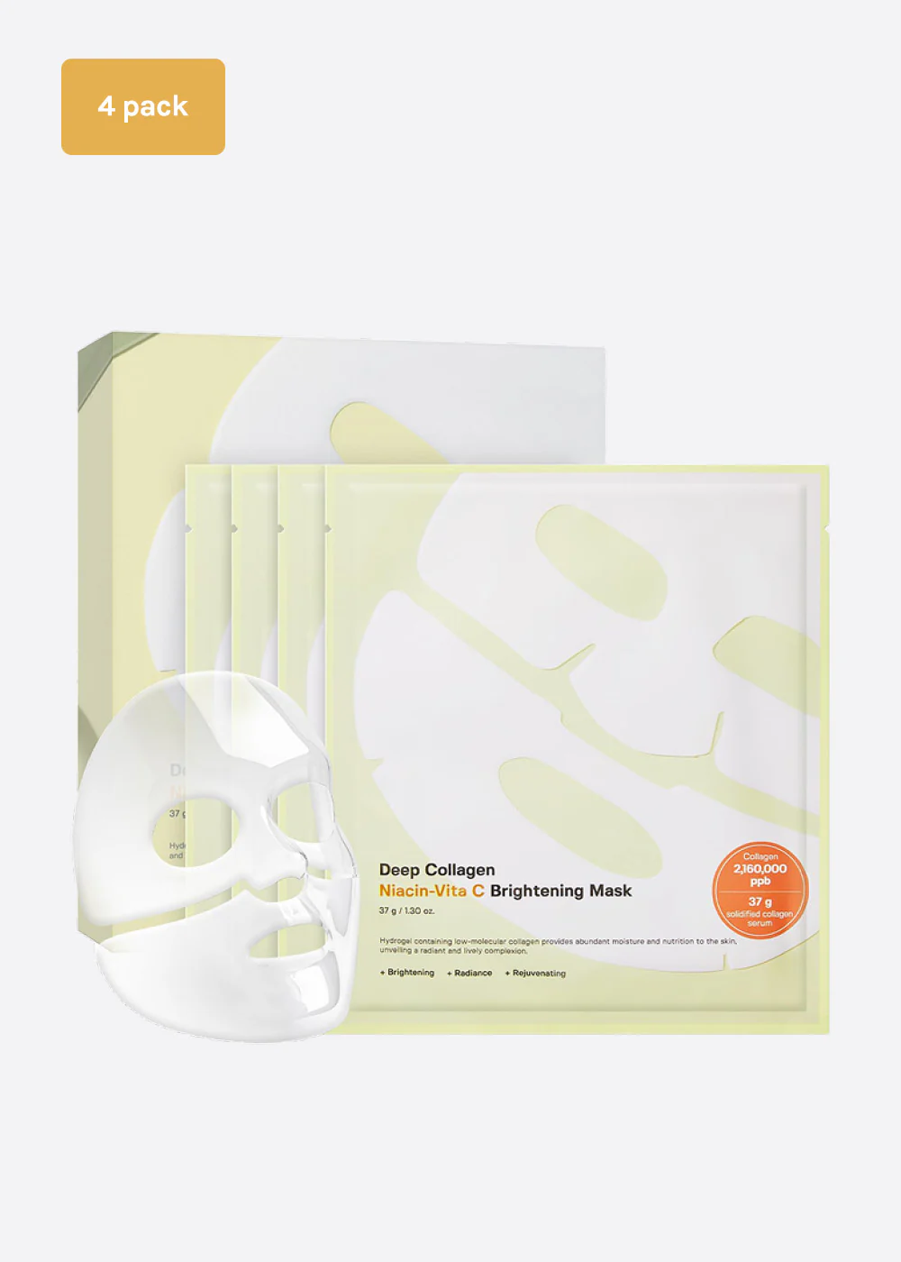 Sungboon Editor Deep Collagen Niacin Vita C Brightening Mask - Image 7