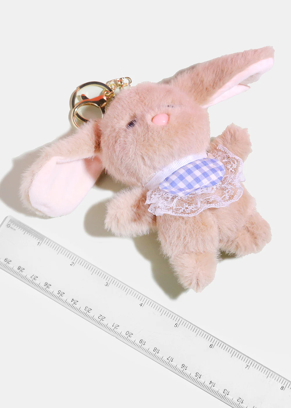 Sweet Bunny Plush Keychain - Image 5