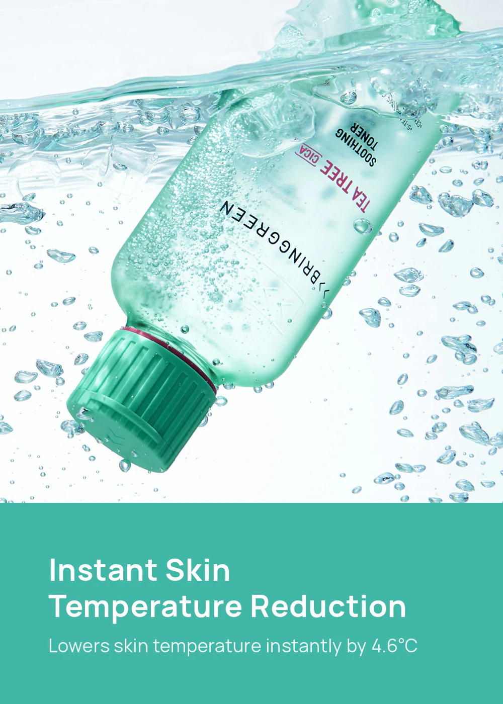 BRINGGREEN Tea Tree Cica Soothing Toner 250ml - Image 5