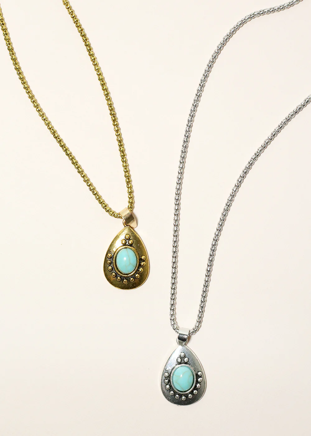 Teardrop Turquoise Necklace
