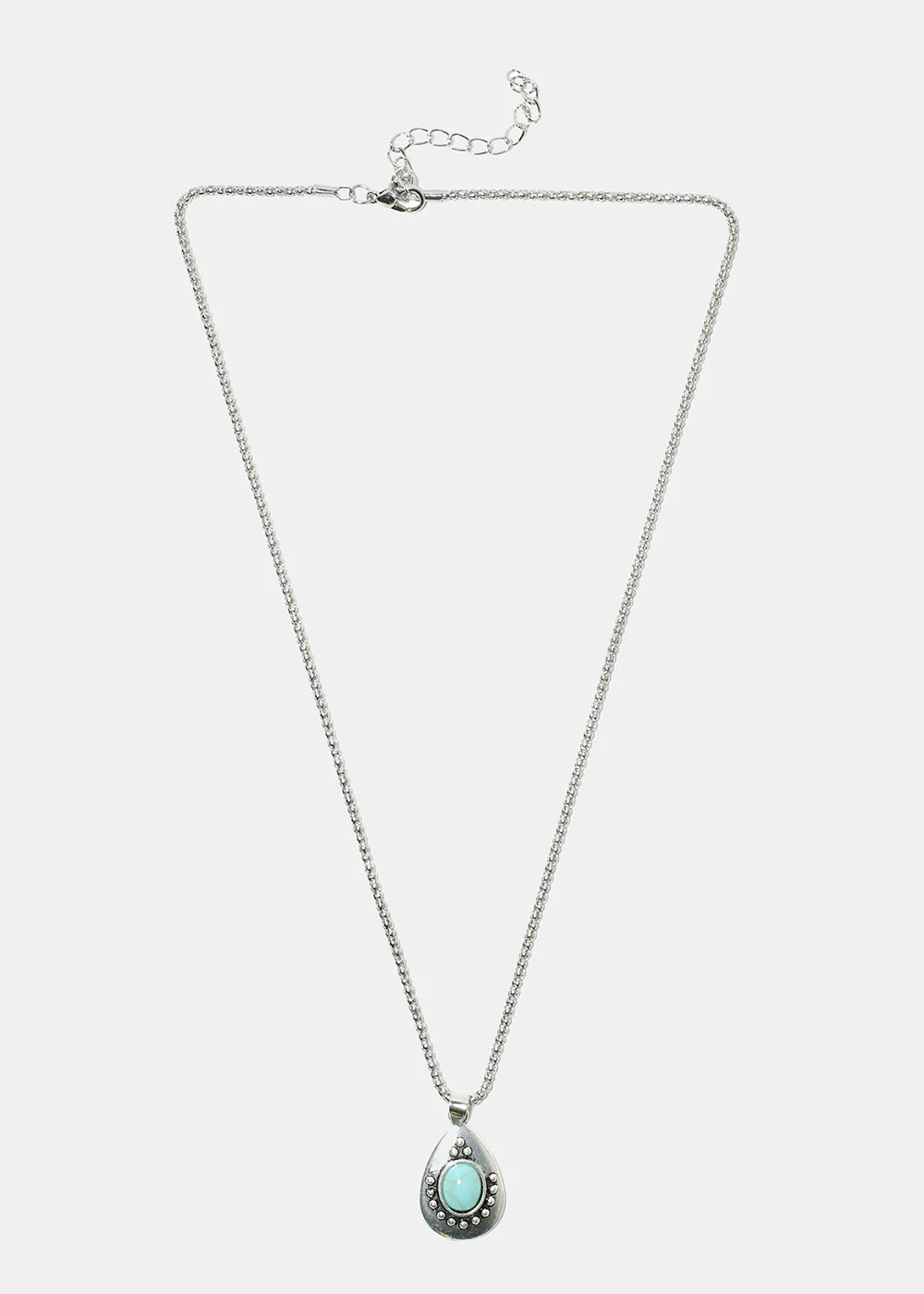 Teardrop Turquoise Necklace - Image 3
