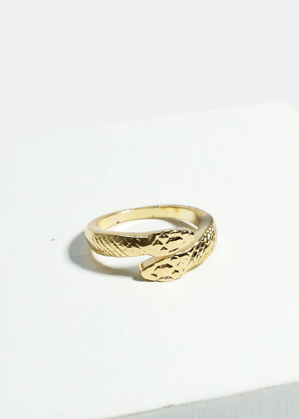 Textured Snake Ring - Image 2