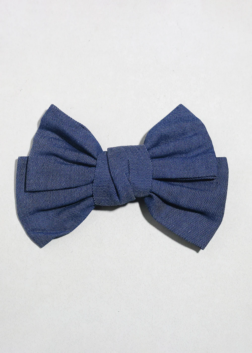 The Denim Bow Clip - Image 2