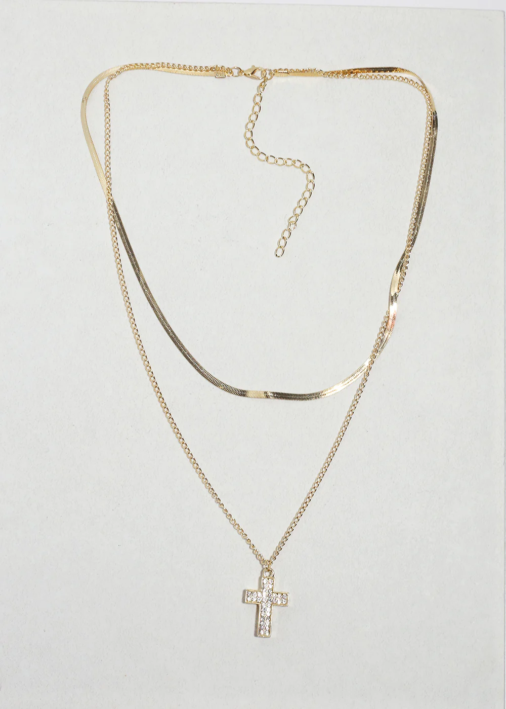 The Lumière Cross Necklace
