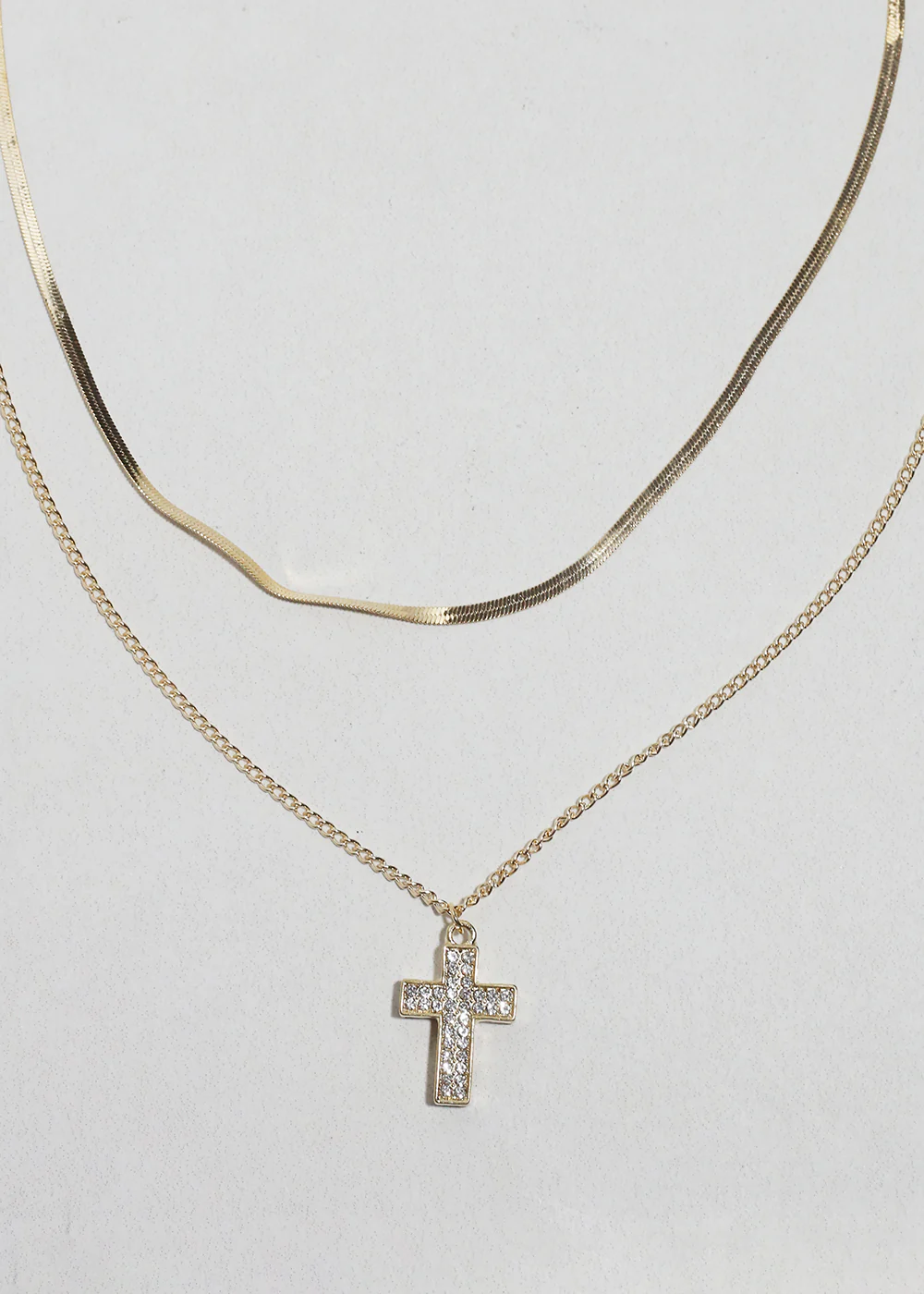 The Lumière Cross Necklace - Image 3