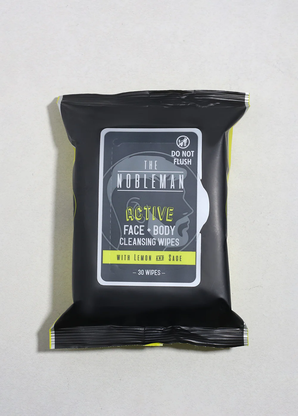 The Nobleman Active Face + Body Cleansing Wipes - Image 2