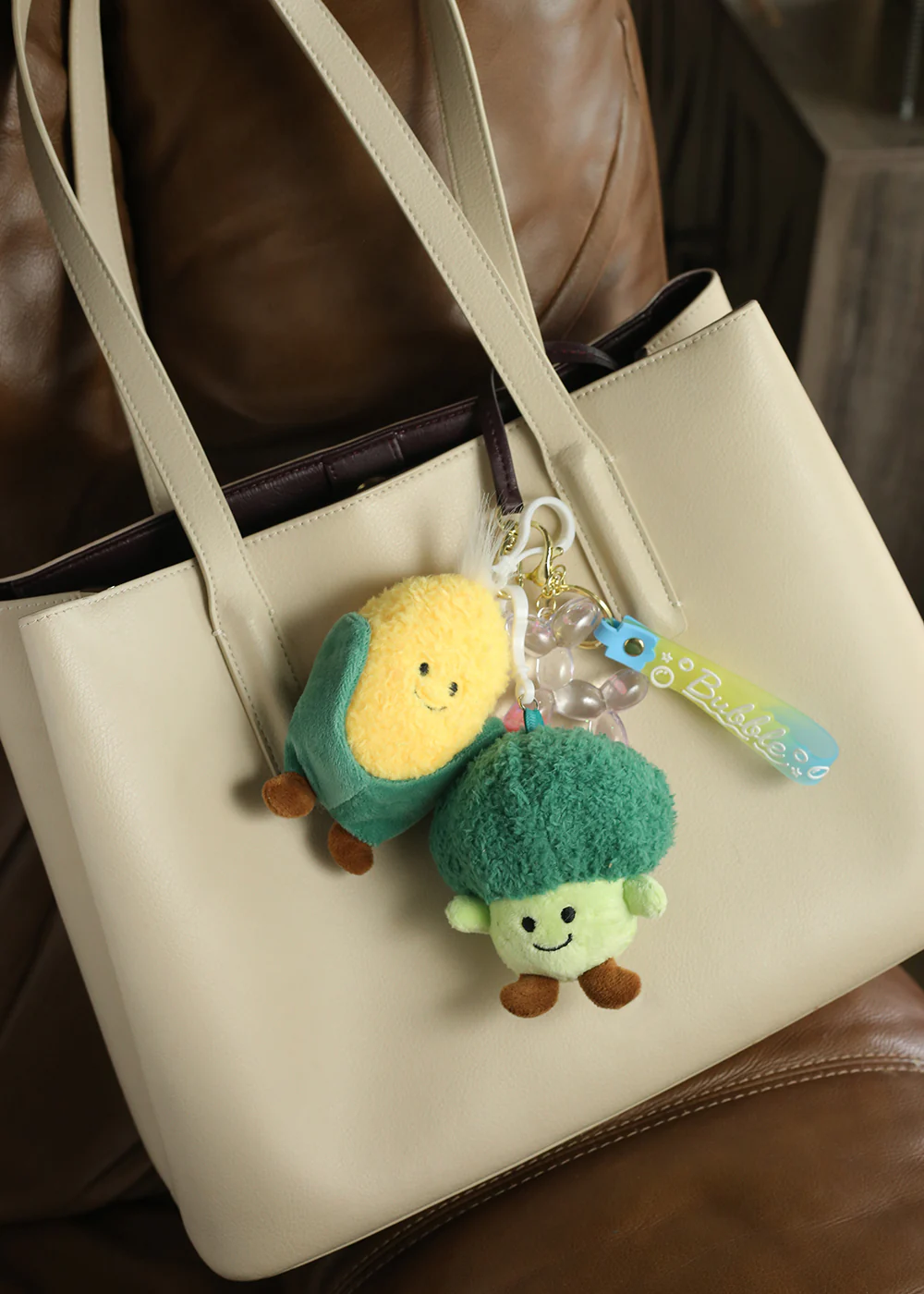 Tiny Veggie Buddies Plush Bag Charm - Image 2
