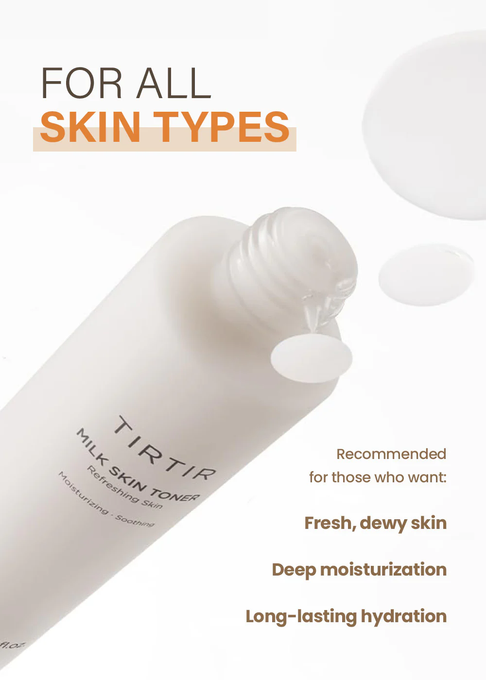TIRTIR Milk Skin Toner 150ml - Image 4