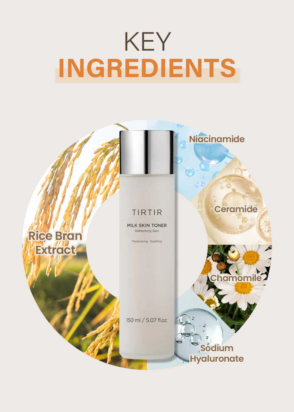 TIRTIR Milk Skin Toner 150ml - Image 5