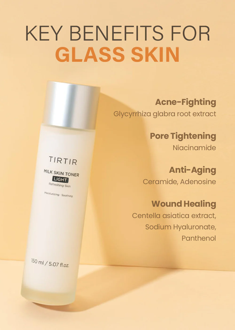 TIRTIR Milk Skin Toner Light 150ml - Image 3