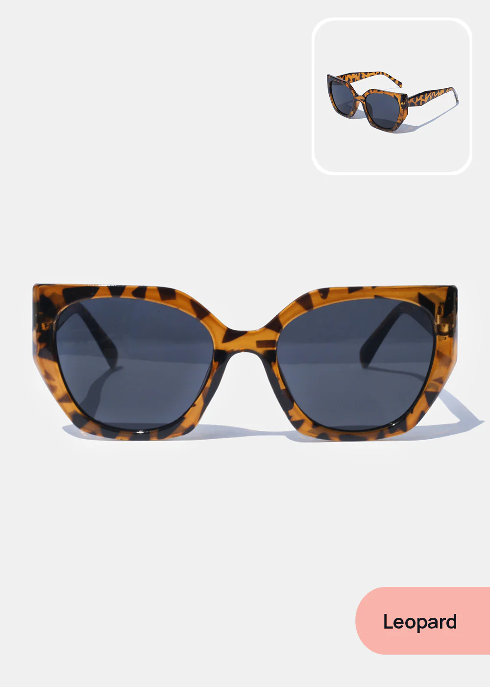 Trendy Leopard Print Glasses