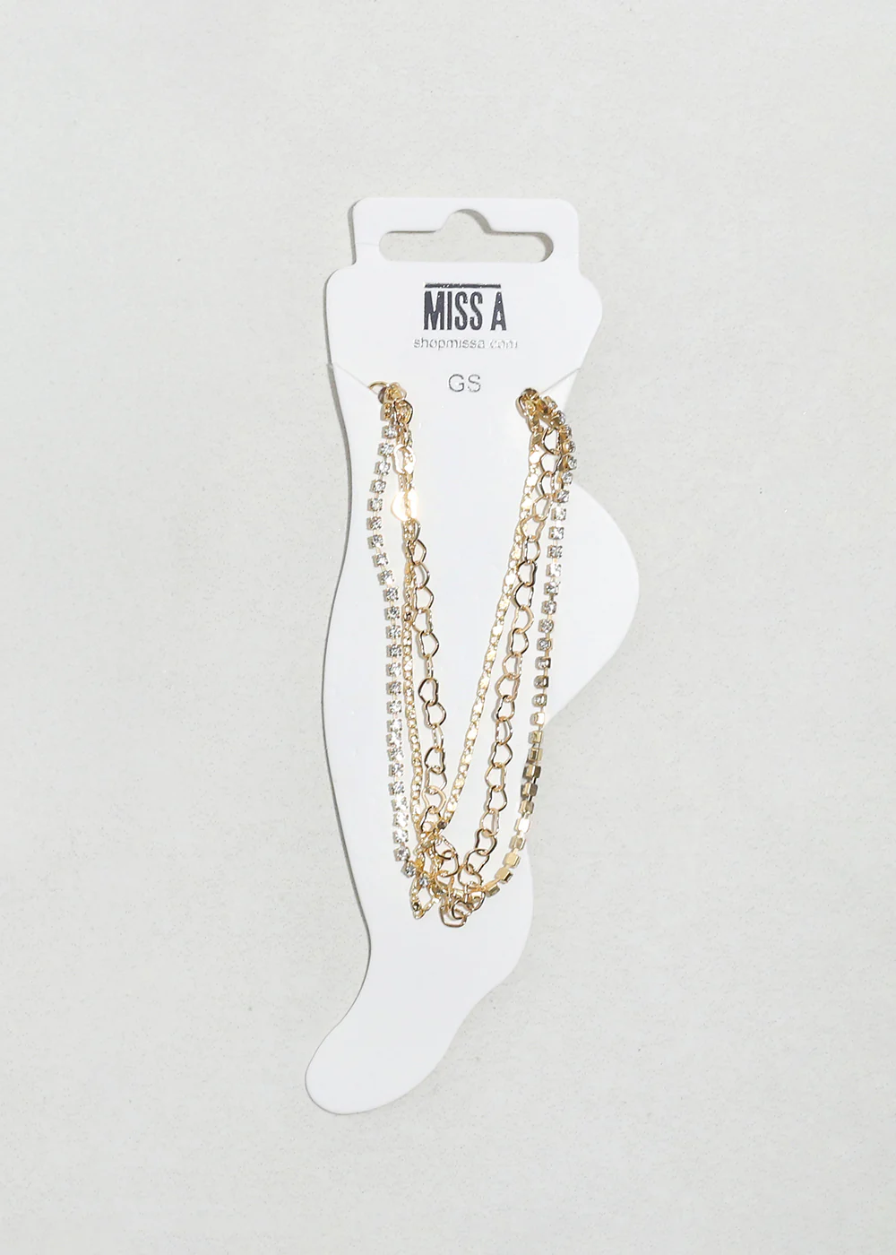 Triple - Layered Chain Anklet - Image 2