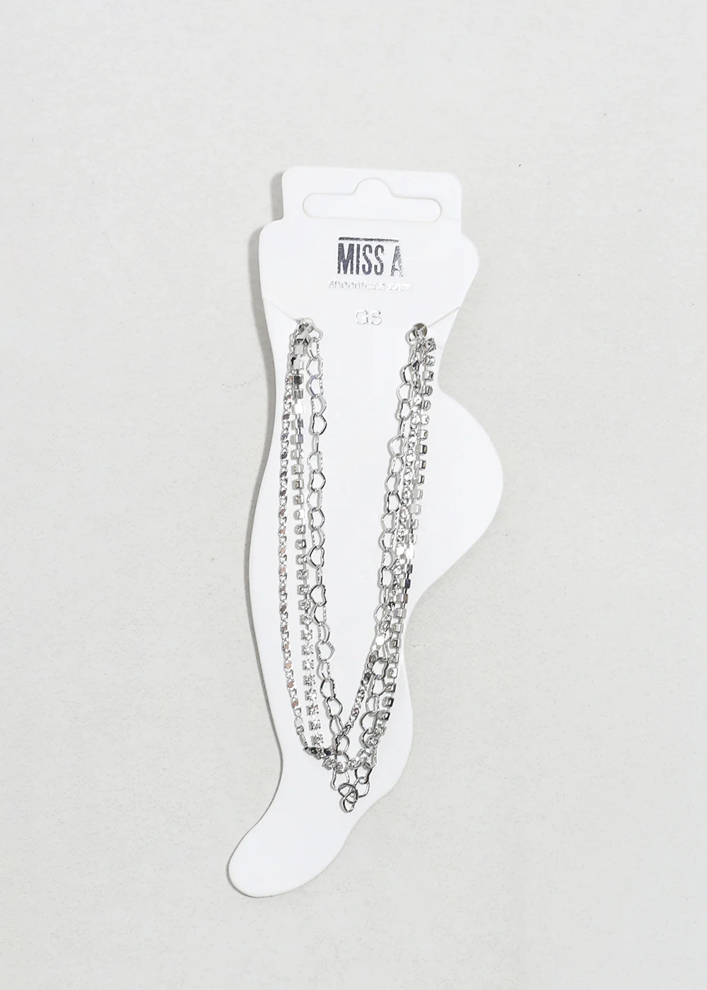 Triple - Layered Chain Anklet - Image 3