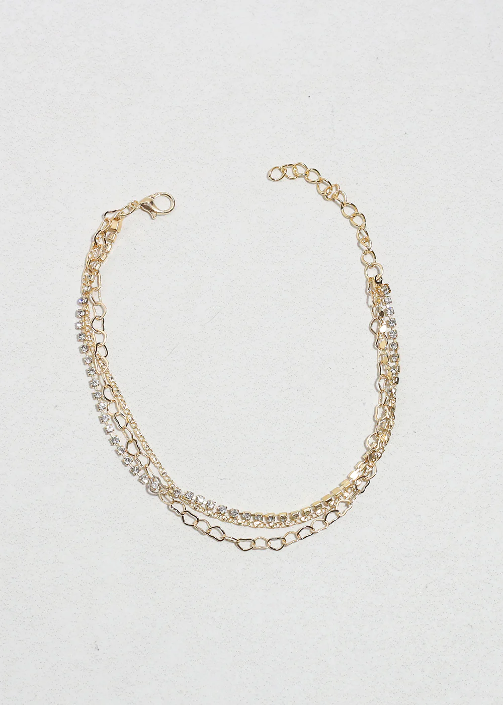 Triple - Layered Chain Anklet - Image 4