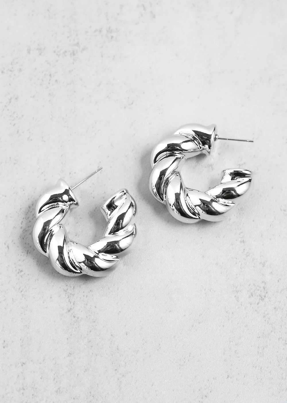 Twisted Open Hoops - Image 3