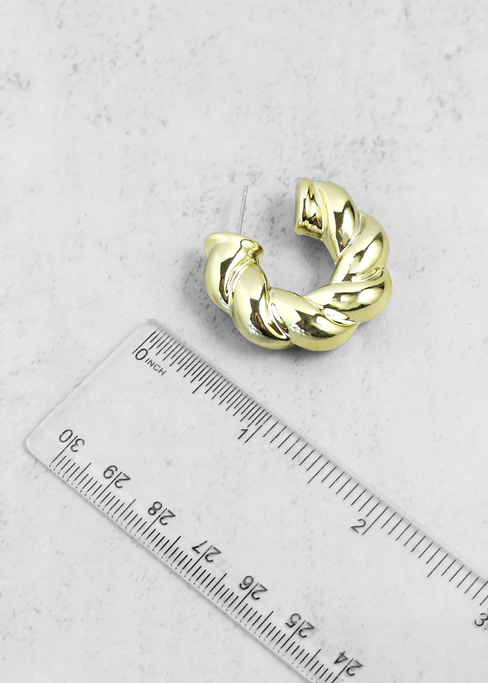Twisted Open Hoops - Image 4