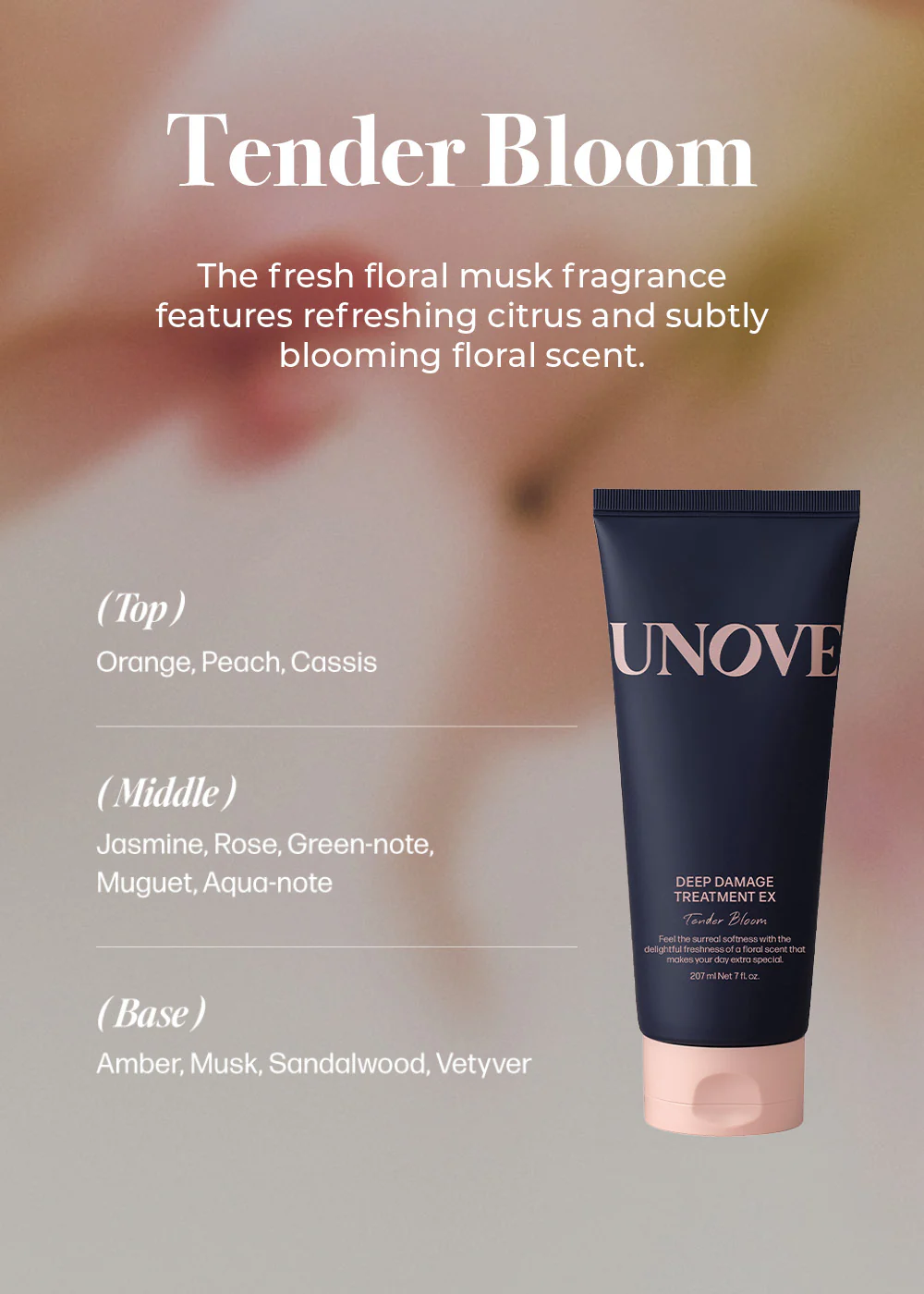 UNOVE Deep Damage Treatment EX 207ml - Image 6
