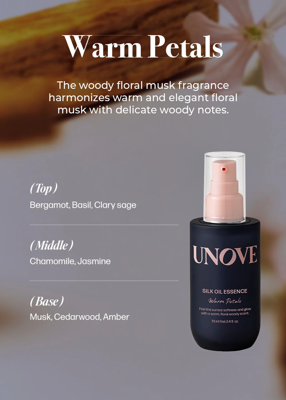UNOVE Silk Oil Essence 70ml - Image 7