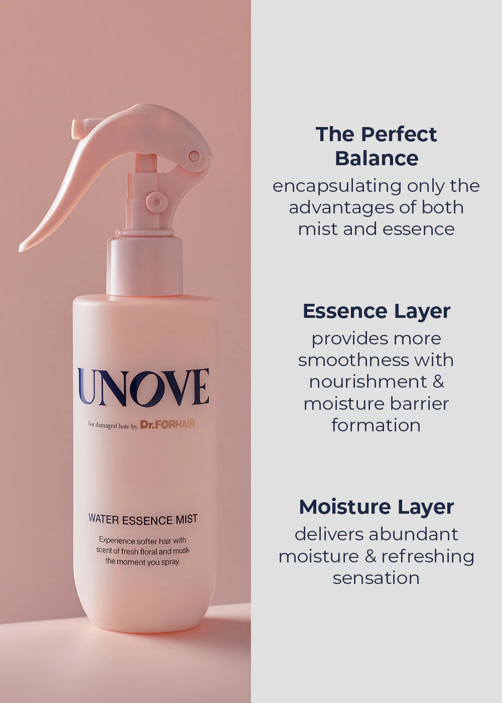 UNOVE Water Essence Mist 200ml - Image 3