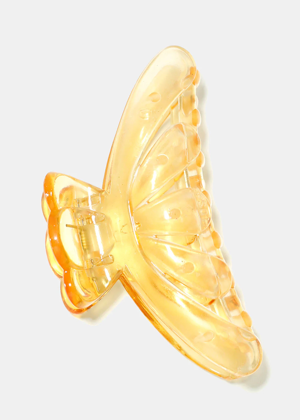Vintage Transparent Jaw Clip - Image 3