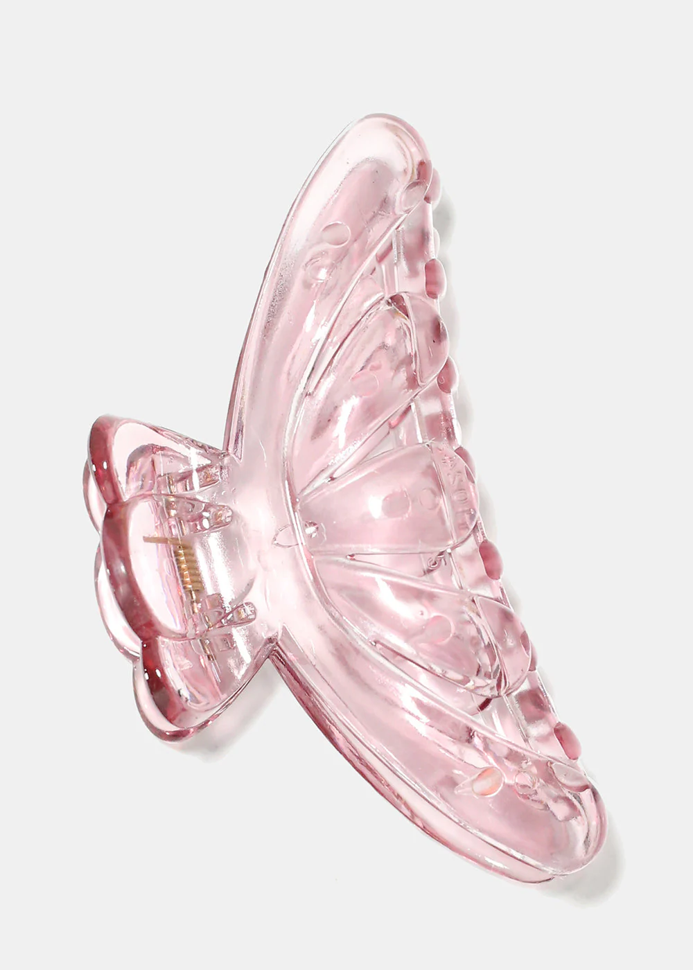 Vintage Transparent Jaw Clip - Image 4